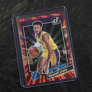 2024 PANINI-DONRUSS NBA-RED LASER 07/99-RATED ROOKIES-MAXWELL LEWIS-RC LAKERS - Bild 1 von 2