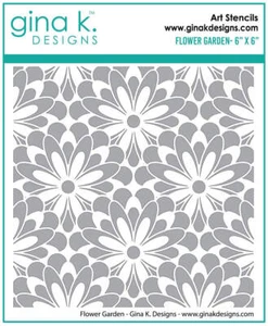 Plantilla Gina K Designs - Jardín de flores - Imagen 1 de 2