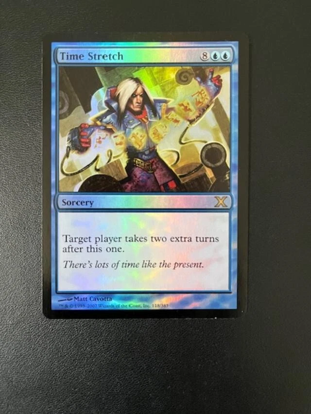 MTG- Time Stretch x1 - 10th Edition FOIL - Image 1 of 1