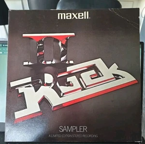 Maxell Sampler Rock II Vinyl Record New  not Sealed LP Styx Hall Oates Triumph - Picture 1 of 5