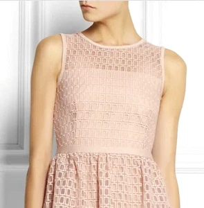 MAJE Elixir Broderie Anglaise Organza Mini Dress size XS / 6 UK - Picture 1 of 12