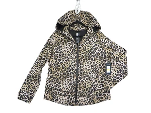 NWT Marc New York Performance Leopard Print Lightweight Jacket Windbreaker Sz M - Picture 1 of 14