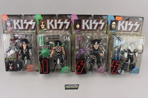 KISS McFarlane Ultra Action Figures Gene Peter Ace Paul Lot of 4 - 1997 MOC New! - Picture 1 of 17