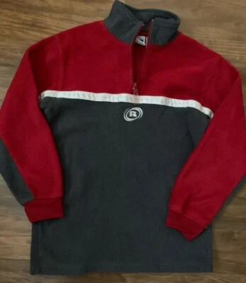 Boys Pullover Sweatshirt Russell Athletic Size M (10-12) Gray/Red Polyester - Image 1 of 4