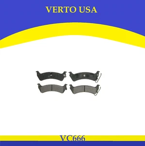 Pastillas de freno traseras para Jeep Grand Cherokee 1994-1995-1996-1997-1998, VC666 - Imagen 1 de 1
