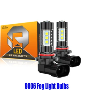 9006 LED Bulbs 8000K Xenon White Super Bright Fog Lights DRL Light High Power - Picture 1 of 12