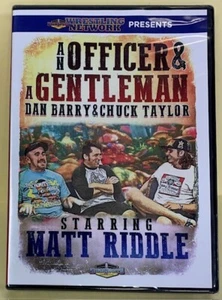 AN OFFICER & A GENTLEMAN: DAN BARRY & CHUCK TAYLOR –DVD, MATT RIDDLE, SEALED NEW - Picture 1 of 1