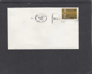 Malta 1971 Día de las Telecomunicaciones 17 de mayo Valeta Malta eslogan pmk sin dirección - Imagen 1 de 1