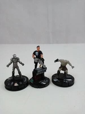 Lote de 3 paquetes de batalla Marvel Hero Clix Punisher, Iron Man 15 y Azog   Foto 1 de 4