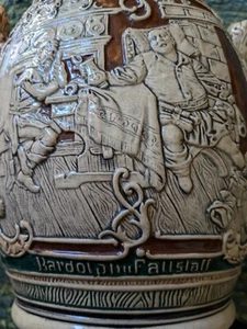 Antiker Bowle-Rumtopf.Deutschland.Steingut.6L.Pressmarke.Deckel beschädigt.1900 - Bild 1 von 10