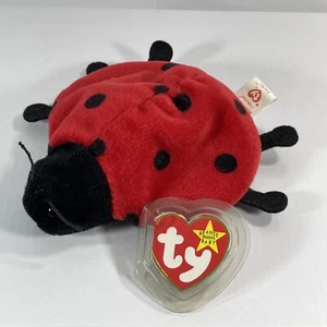 Rare Beanie Baby - Lucky The Ladybug- 1995 Retired Great Condition - Picture 1 of 4