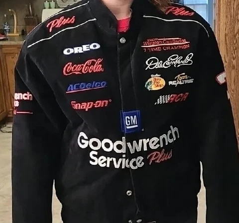 Dale Earnhardt Licensed Chase Authentics Goodwrench GM Jacket Large NASCAR JH Cover