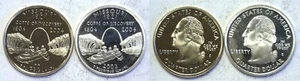 2003-S Missouri Statehood Quarter Silver & Clad Proofs 2 Coin Set - Picture 1 of 3