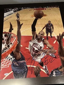 Taj Gibson Signed Autographed 16x20 Photo Bulls PSA/DNA COA - Picture 1 of 4