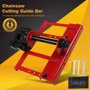 Vertical Chainsaw Mill Steel Lumber Wood Cutting Guide Rail Saw for Carpenters - Picture 1 of 12