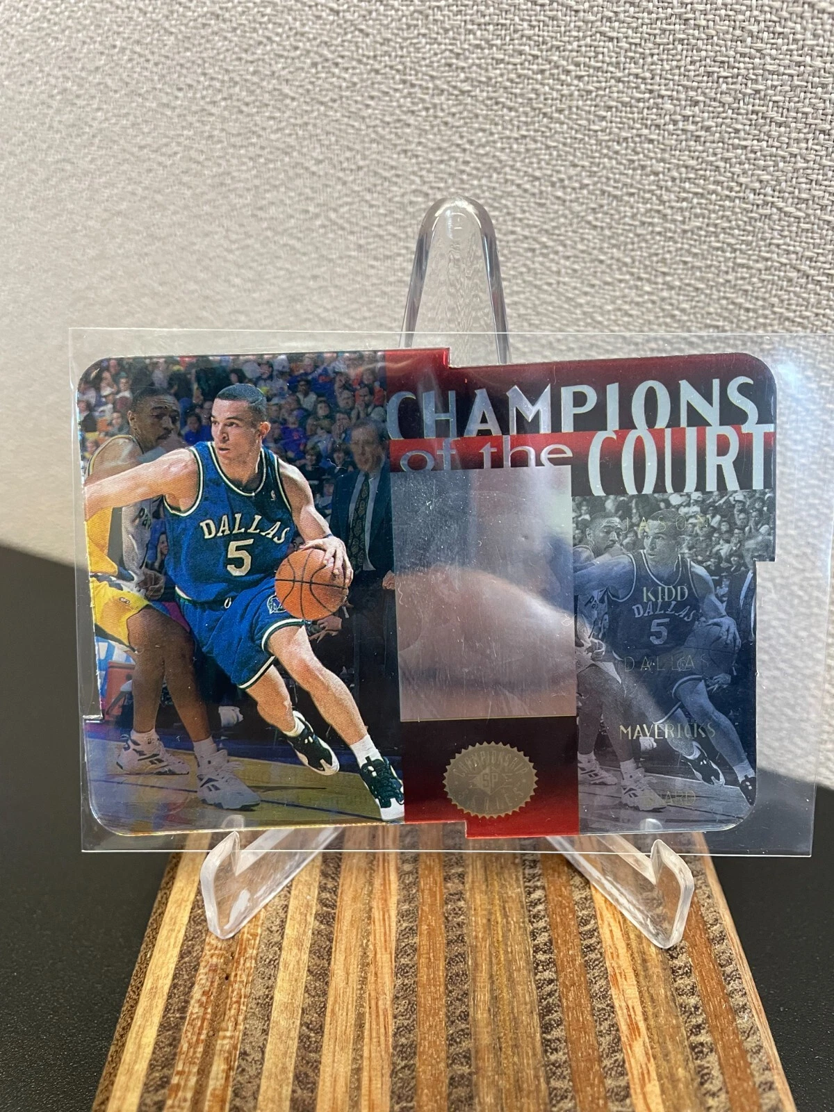 1995-96 SP Championship Series - Champions of the Court Die-Cut #C6 Jason Kidd