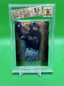 Bowman Sterling Prospect 2014 automático diamante canario Michael Conforto #BSPAMC 1/3 - Imagen 1 de 2