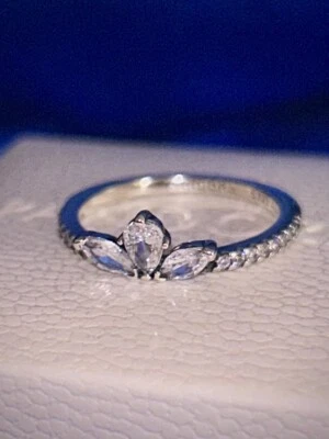 Anello Pandora Herbarium Taglia 52 NUOVO - Immagine 1 di 3