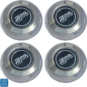 1977-79 Camaro Z-28 Wheel Center Caps With Z28 Insert Set of 4 - GM 469688 - Picture 1 of 1