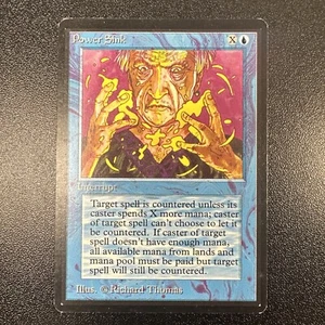 Magic The Gathering - Power Sink Beta, ligeramente jugado JY - Imagen 1 de 10