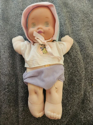 Magic Nursery Baby Doll 11" with purple eyes - Image 1 of 4