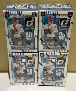 2025 PANINI DONRUSS FOOTBALL NFL FACTORY SEALED BLASTER BOXES - 4 BOX LOT - Picture 1 of 3