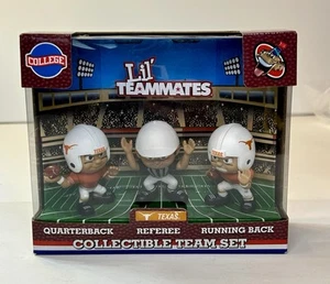 NiB NCAA Lil' Teammates 3 Pack UT Texas Longhorns NEW - Picture 1 of 3