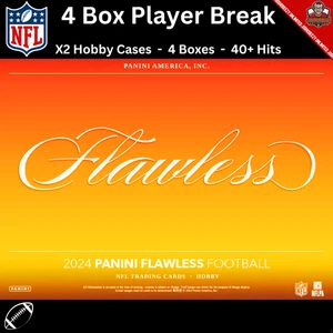 A.J. BRAUN 2024 Panini Flawless Football Player Break 4 Box 2 Case 1602 - Bild 1 von 8