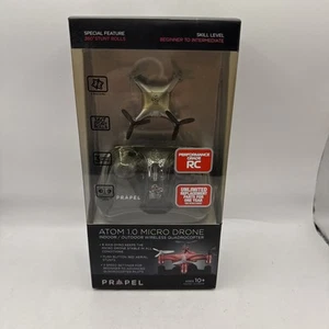Propel Atom 1.0 Red Micro Drone Indoor/Outdoor 360° Wireless Quadrocopter NIB - Picture 1 of 8