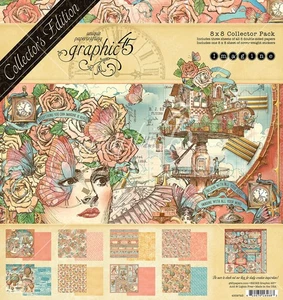 Graphic 45 Confezione Edizione da Collezione 8"X8"-Imagine - G4502723 - Foto 1 di 10