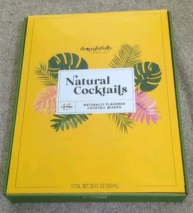 Natural Cocktails- Naturally Flavored Cocktail Mixers - Open Box, But Never Used - Picture 1 of 15