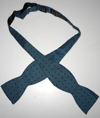 PAJARITA DE SEDA AJUSTABLE A LUNARES PARA HOMBRE Foto 1 de 4