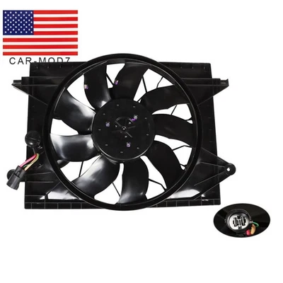 Radiator Cooling Fan Assembly 2015-2022 Dodge Charger Challenger 68541987AA Foto 1 de 4