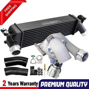 Upgrade Billet Turbo Charger+Intercooler&Hoses For Hyundai iLoad/iMax D4CB 2.5L - Picture 1 of 16