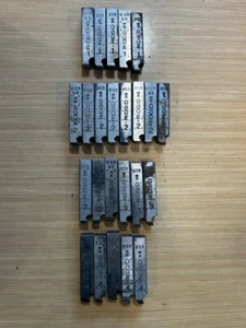 Ridgid 38100 1"- 2" NPT 11-1/2 TPI RH High Speed Steel Die Set for 65R Die Head - Picture 1 of 1