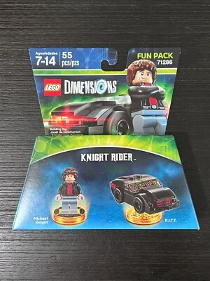 Lego Dimensions Knight Rider Michael Knight Fun Pack 71286 Foto 1 de 2