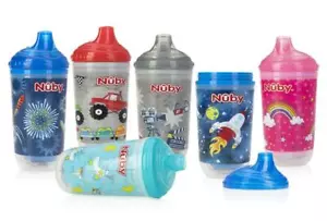 Nuby Insulated Light-Up Easy Sip Cup - Boy & Girl - Fun & Colorful - BPA Free - Picture 1 of 27