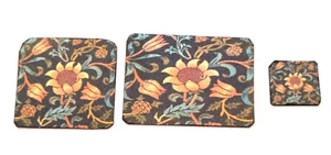 Puppenstube Maßstab 1:12 Miniatur Jugendstil Tischsets, Untersetzer und Platzsets - Bild 1 von 5