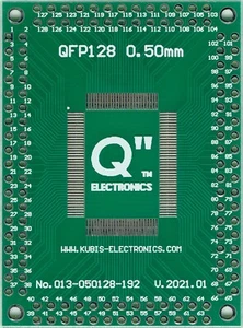 QFP128, LQFP128, PQFP128, TQFP128 0.50mm(0.02") to 2 x IDC2x19, 2 x IDC2x13 [AU] - Picture 1 of 1