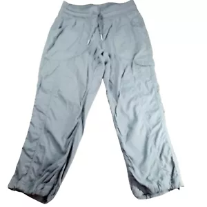 The North Face Capris donna piccolo grigio Gorpcore cargo caviglie con coulisse - Foto 1 di 18