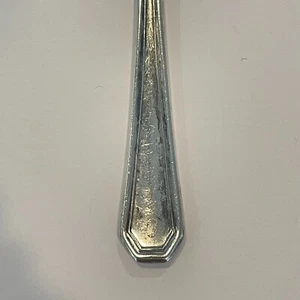 International Silver Co. DESOTO 1929 Cocktail Meeresfrüchte Gabel Silberauflage Antik - Bild 1 von 6