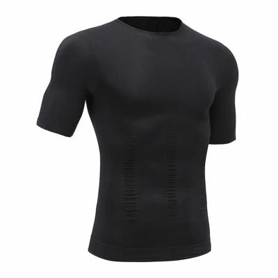 Camiseta de compresión de ginecomastia para hombres Prendas moldeadoras ajustadas para ocultar tetas de hombre Moobs Prendas para el torso Foto 1 de 4
