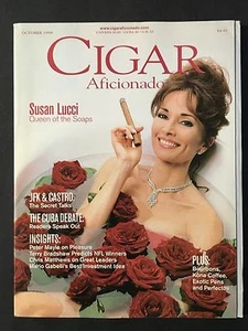 Cigar Aficionado Magazine October 1999 Susan Lucci - Picture 1 of 1