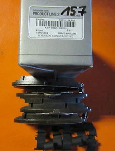 original Hyundai,581013KA40,Bremsbeläge,Bremssteine,Sonata (EF,NFJM) Tucson - Bild 1 von 1