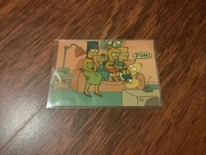 THE SIMPSONS SERIES 1 PROMO ANIMATED CEL CARDS B1, C1 1993 SKYBOX MATT GROENING - Picture 1 of 2