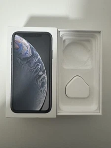 Apple iPhone XR 64 Go BOÎTE NOIRE D'OCCASION ET CHARGEUR UNIQUEMENT - Photo 1/2