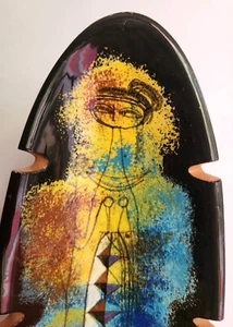 Lois Stearns, California Pottery, Harlekin Girl Art Pottery Aschenbecher - Bild 1 von 4