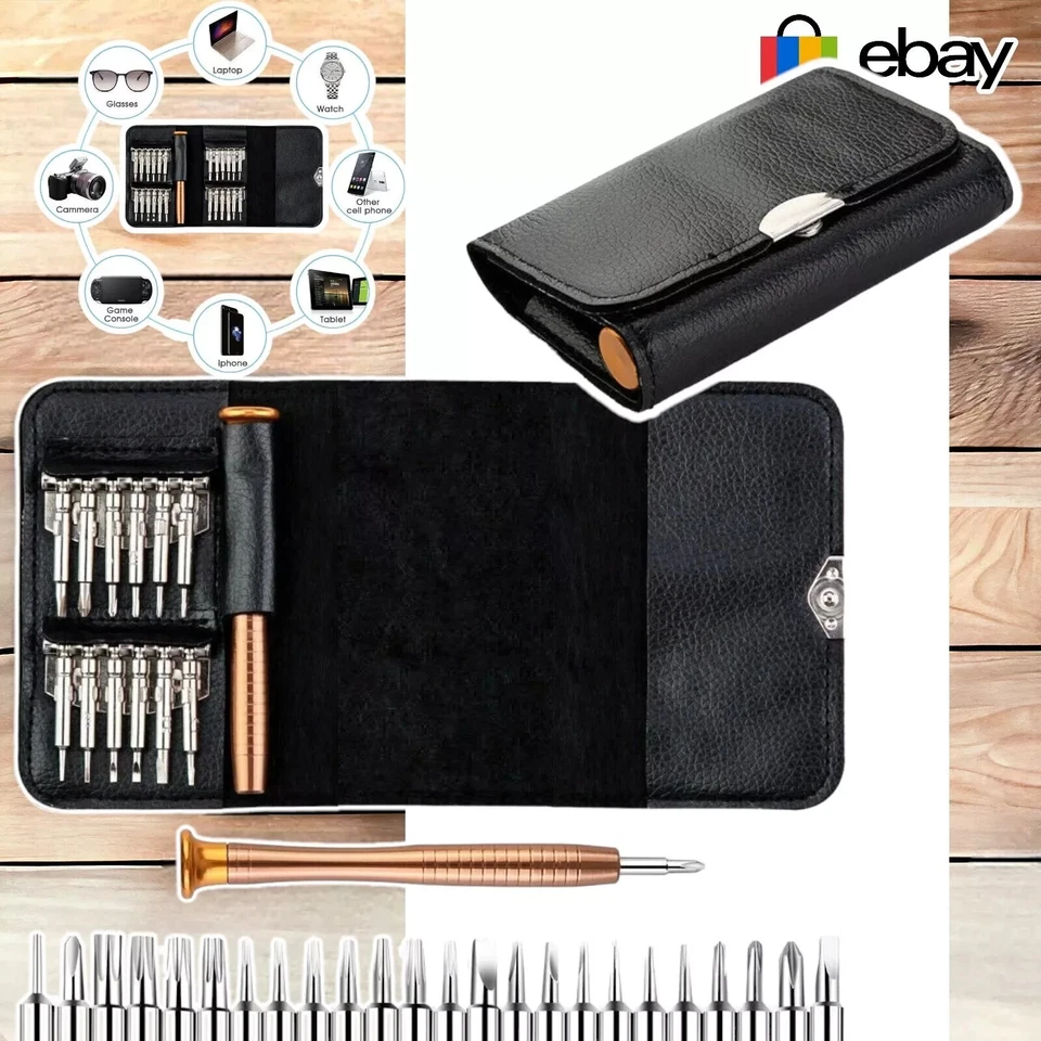 16 in 1 Mobile Phone Repair Tool Kit Screwdriver Set iPhone iPod iPad Samsung UK - Image 1 of 4