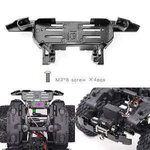 Paraurti anteriore per TRX-4 TRX-6 G63 G500 RC auto GRC metallo verric - Foto 1 di 12