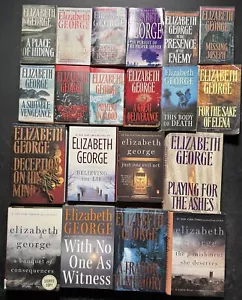 Complete Series Set INSPECTOR LYNLEY 1-21 Elizabeth George Mystery Lot - Picture 1 of 2